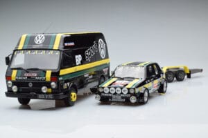 Volkswagen LT35 + Golf 1 GTI Group 2 Black Otto 1:18 OT353 Hars — afbeelding 3 van 6