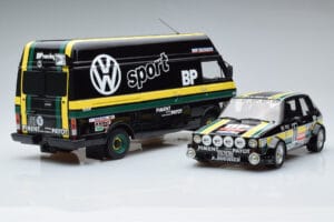 Volkswagen LT35 + Golf 1 GTI Group 2 Black Otto 1:18 OT353 Hars — afbeelding 4 van 6