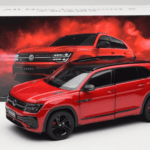 Volkswagen Teramont X Rood FAW 1:18 ZVB000003A Metaal - image 8 of 8