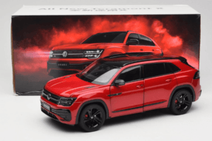 Volkswagen Teramont X Rood FAW 1:18 ZVB000003A Metaal — afbeelding 8 van 8