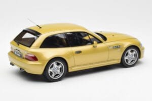 BMW Z3 M Coupe 3.2 Phoenix Geel Otto 1:18 OT866 Hars — afbeelding 2 van 6