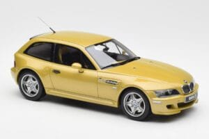 BMW Z3 M Coupe 3.2 Phoenix Geel Otto 1:18 OT866 Hars — afbeelding 4 van 6