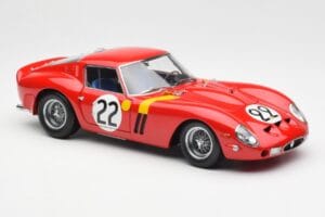 Ferrari 250 GTO #22 24 Hours of Le Mans 1962 Kyosho 1:18 08432B Metaal — afbeelding 6 van 8