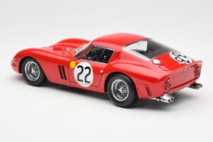 Ferrari 250 GTO #22 24 Hours of Le Mans 1962 Kyosho 1:18 08432B Metaal — afbeelding 7 van 8