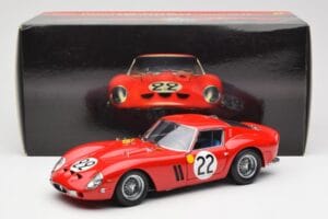 Ferrari 250 GTO #22 24 Hours of Le Mans 1962 Kyosho 1:18 08432B Metaal — afbeelding 8 van 8