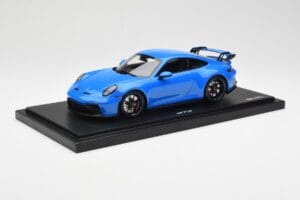 Porsche 911 992 GT3 Shark Blauw Minichamps 1:18 WAP0211490M003 Hars