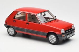 Renault 5 GTL Rood Otto 1:18 OT1147 Hars — afbeelding 4 van 6