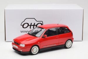 Seat Ibiza Mk2 Cupra Rood Otto 1:18 OT1092 Hars — afbeelding 6 van 6