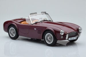 AC Cobra 289 Donkerrood Norev 1:18 182758 Metaal — afbeelding 4 van 6