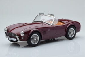 AC Cobra 289 Donkerrood Norev 1:18 182758 Metaal