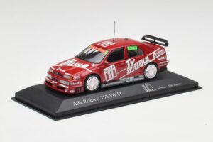 Alfa Romeo 155 V6 #11 C. Danner DTM 1995 Minichamps 1:43 430950311 Metaal — afbeelding 2 van 4