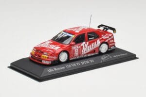 Alfa Romeo 155 V6 #12 M. Alboreto DTM 1995 Minichamps 1:43 430950312 Metaal — afbeelding 2 van 4