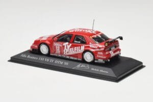 Alfa Romeo 155 V6 #12 M. Alboreto DTM 1995 Minichamps 1:43 430950312 Metaal — afbeelding 3 van 4