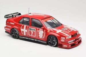 Alfa Romeo 155 V6 Ti #18 A. Nannini DTM 1993 UT Models 1:18 180930120 Metaal — afbeelding 6 van 8