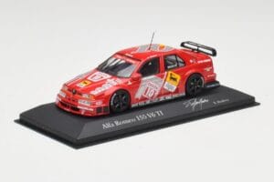 Alfa Romeo 155 V6 TI #10 Team Alfa Corse Modena DTM 1994 Minichamps 1:43 430940210 Metaal — afbeelding 2 van 4
