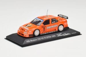 Alfa Romeo 155 V6 TI #19 Jagermeister M. Bartels DTM 1995 Minichamps 1:43 430950219 Metaal — afbeelding 2 van 4