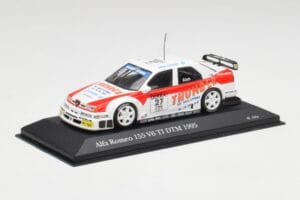 Alfa Romeo 155 V6 TI #27 M. Alen Presentation DTM 1995 Minichamps 1:43 430950227 Metaal — afbeelding 2 van 4