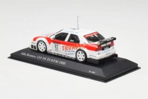 Alfa Romeo 155 V6 TI #27 M. Alen Presentation DTM 1995 Minichamps 1:43 430950227 Metaal — afbeelding 3 van 4