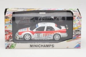 Alfa Romeo 155 V6 TI #27 M. Alen Presentation DTM 1995 Minichamps 1:43 430950227 Metaal — afbeelding 4 van 4