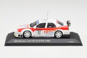 Alfa Romeo 155 V6 TI #27 M. Alen Presentation DTM 1995 Minichamps 1:43 430950227 Metaal