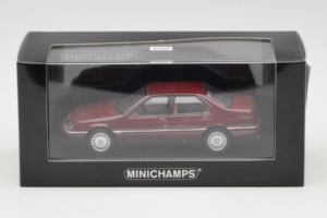 Alfa Romeo 164 3.0 Super V6 Donkerrood Minichamps 1:43 436120700 Metaal — afbeelding 4 van 4