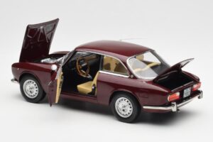 Alfa Romeo 2000 GTV Kastanjerood Norev 1:18 187916 Metaal — afbeelding 5 van 8