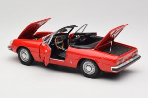 Alfa Romeo 2000 Spider Rood Minichamps 1:18 180120930 Metaal — afbeelding 5 van 8