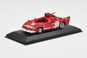 Alfa Romeo 33 TT 12 #2 A. Merzario / J. Laffite 1000km Monza Winner 1975 Minichamps 1:43 403751202 Metaal — afbeelding 2 van 4