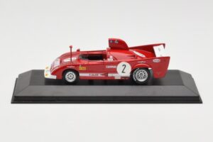 Alfa Romeo 33 TT 12 #2 A. Merzario / J. Laffite 1000km Monza Winner 1975 Minichamps 1:43 403751202 Metaal