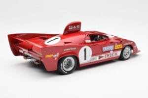 Alfa Romeo 33TT 12 #1 A. Merzario / J. Laffite 1000km Nurburgring Winner 1975 AUTOart 1:18 87505 Metaal — afbeelding 3 van 8