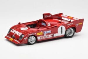 Alfa Romeo 33TT 12 #1 A. Merzario / J. Laffite 1000km Nurburgring Winner 1975 AUTOart 1:18 87505 Metaal