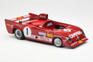 Alfa Romeo 33TT 12 #1 A. Merzario / J. Laffite 1000km Nurburgring Winner 1975 AUTOart 1:18 87505 Metaal — afbeelding 6 van 8