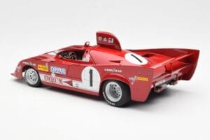 Alfa Romeo 33TT 12 #1 A. Merzario / J. Laffite 1000km Nurburgring Winner 1975 AUTOart 1:18 87505 Metaal — afbeelding 7 van 8