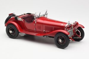 Alfa Romeo 6C 1750 GS Spider Bordeaux Rood CMC 1:18 M-138 Metaal — afbeelding 4 van 6