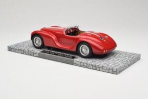 Alfa Romeo 6C 2500 SS Corsa Spider Rood Minichamps 1:18 107120230 Hars — afbeelding 5 van 6