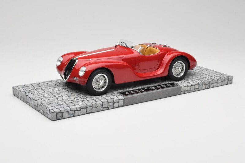 Alfa Romeo 6C 2500 SS Corsa Spider Rood Minichamps 1:18 107120230 Hars