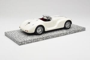 Alfa Romeo 6C 2500 SS Corsa Spider Wit Minichamps 1:18 107120232 Hars — afbeelding 2 van 6