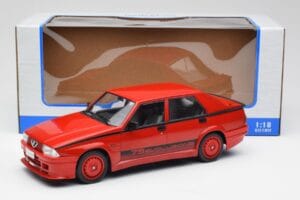 Alfa Romeo 75 Turbo Evoluzione Rood MCG 1:18 MCG18428 Metaal — afbeelding 6 van 6