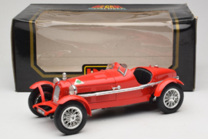 Alfa Romeo 8C 2300 Monza Rood Bburago 1:18 3014 Metaal — afbeelding 6 van 6