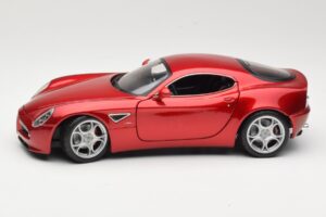 Alfa Romeo 8C Competizione Rood Bburago 1:18 18-11021 Metaal — afbeelding 4 van 8