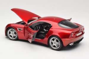 Alfa Romeo 8C Competizione Rood Bburago 1:18 18-11021 Metaal — afbeelding 5 van 8