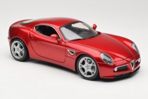 Alfa Romeo 8C Competizione Rood Bburago 1:18 18-11021 Metaal — afbeelding 6 van 8