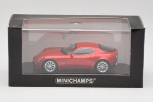 Alfa Romeo 8C Competizione Alfa Rood Minichamps 1:43 403120523 Metaal — afbeelding 4 van 4