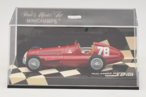 Alfa Romeo 159 Alfetta #78 P. Pietsch German GP 1951 Minichamps 1:43 400511278 Metaal — afbeelding 5 van 5