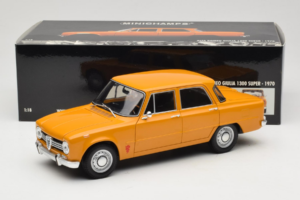Alfa Romeo Giulia 1300 Super Oranje Minichamps 1:18 180120900 Metaal — afbeelding 8 van 8