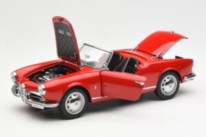 Alfa Romeo Giulietta 1300 Spider Rood AUTOart 1:18 70157 Metaal — afbeelding 2 van 8