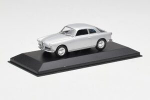 Alfa Romeo Giulietta Sprint Zilver Minichamps 1:43 400120400 Metaal — afbeelding 2 van 4