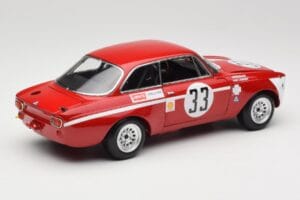Alfa Romeo GTA 1300 Junior #33 T. Hezemans / G. van Lennep Hezemans Jarama 1972 Minichamps 1:18 100721233 Metaal — afbeelding 3 van 8