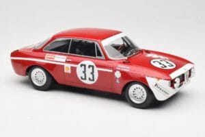 Alfa Romeo GTA 1300 Junior #33 T. Hezemans / G. van Lennep Division 1 Winners 4 Hours of Jarama 1972 Minichamps 1:18 15572123 — afbeelding 4 van 6