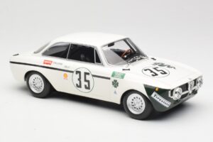 Alfa Romeo GTA 1300 Junior #35 C. Colzani / Pooky / G. Venturi 4 Hours of Jarama 1972 Minichamps 1:18 155721235 Metaal — afbeelding 4 van 6